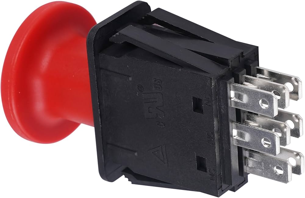 Amazon.com : 8 Terminals 10 AMP Clutch PTO Switch 4174684 500016